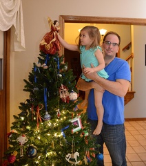 Topping our Christmas Tree2
